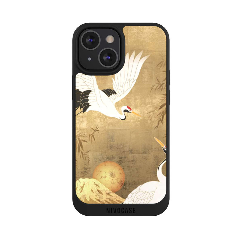 iPhone 13 Mini NIVOpure Cranes Gold Japan 1