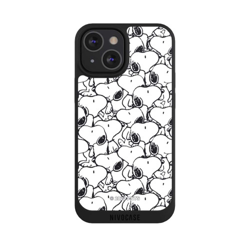 Apple iPhone 13 Mini NIVOpure Snoopy Pattern Black And White