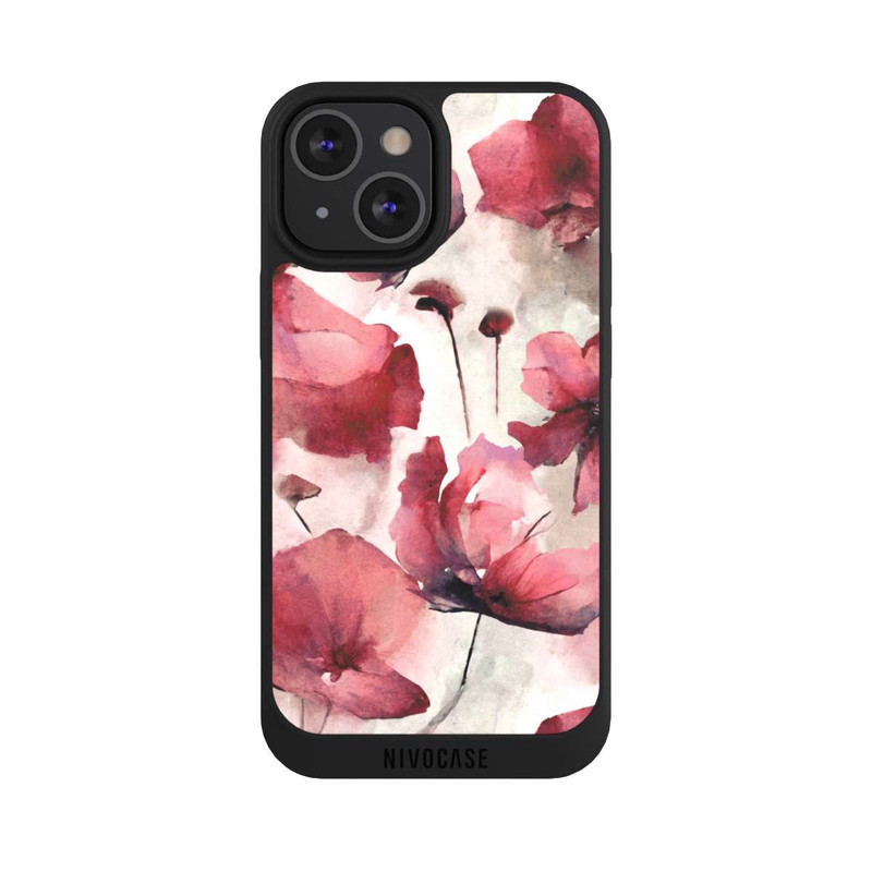 iPhone 13 Mini NIVOpure Wild Poppies Seamless