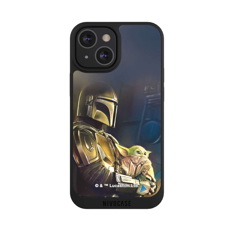 iPhone 13 Mini NIVOpure Mandalorian and Grogu inside Ship