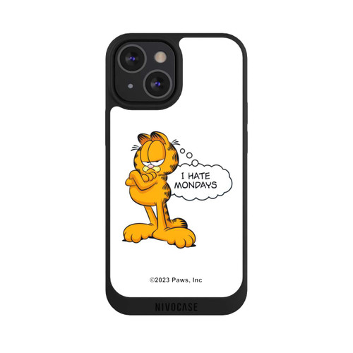 Apple iPhone 13 Mini NIVOpure Garfield I Hate Mondays White