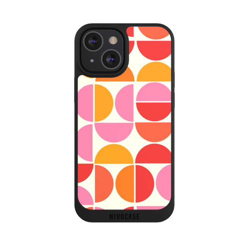 Apple iPhone 13 Mini NIVOpure Retro Trend Pattern Orange