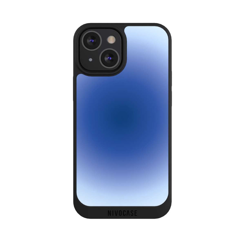 iPhone 13 Mini NIVOpure Aura blue circle