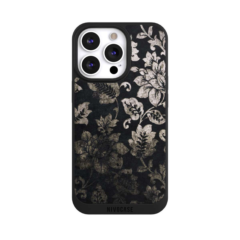 iPhone 13 Pro NIVOpure Silber Schwarz Vintage