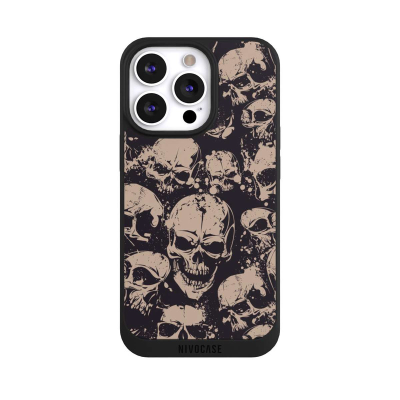 iPhone 13 Pro NIVOpure Halloween Totenköpfe