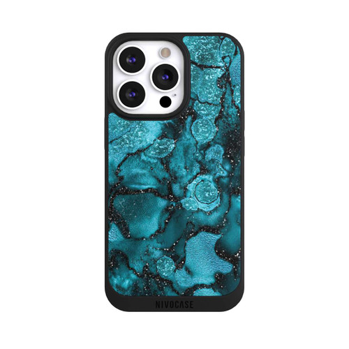Apple iPhone 13 Pro NIVOpure Paillettes Bleues