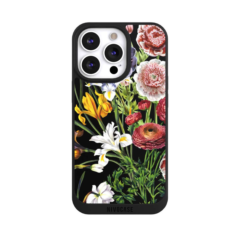 iPhone 13 Pro NIVOpure Altes Blumenmuster