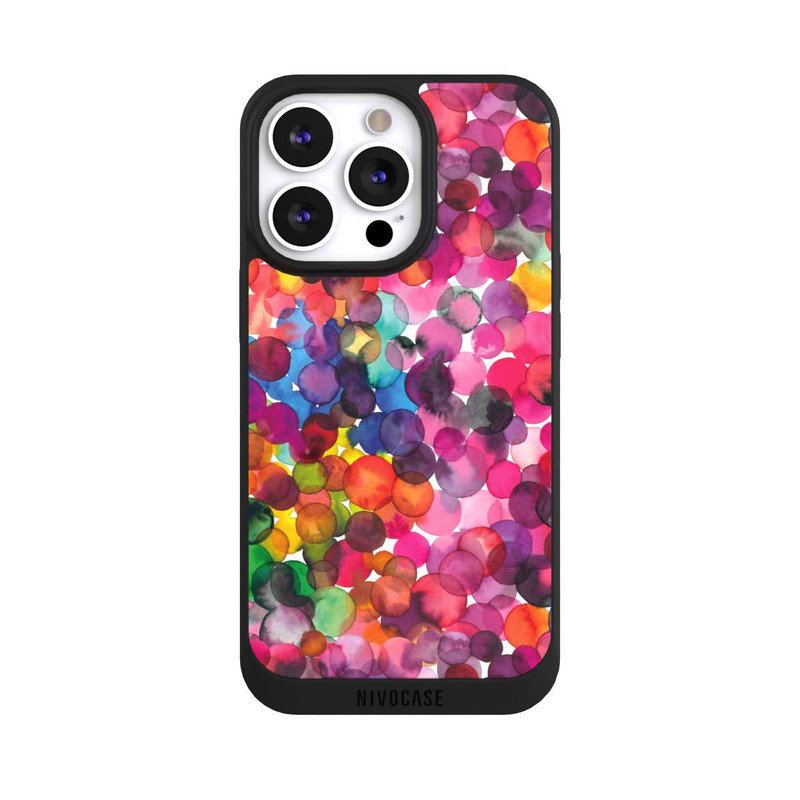 iPhone 13 Pro NIVOpure Überlappende Aquarellpunkte