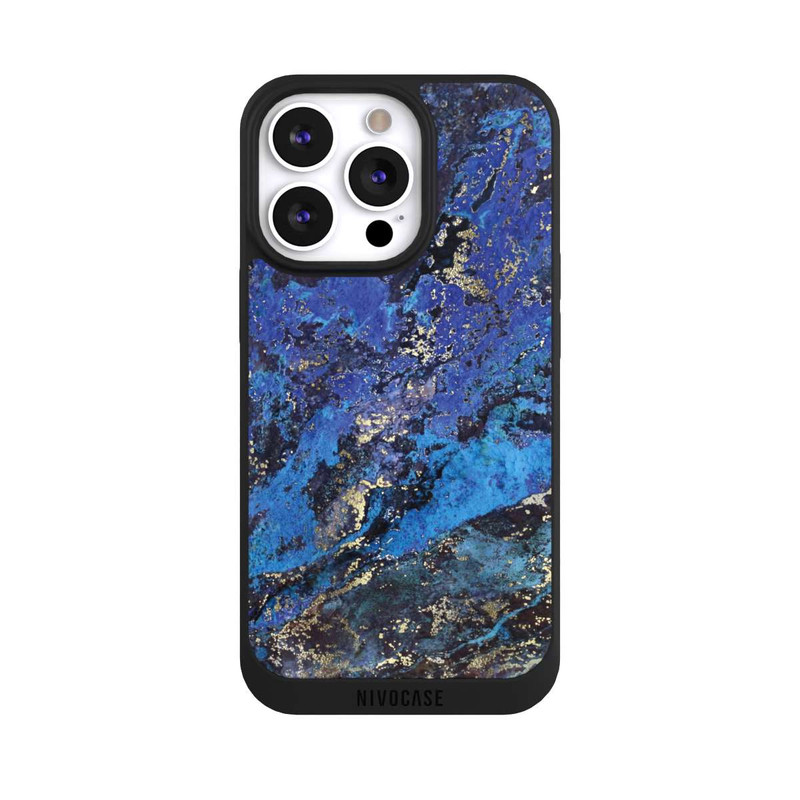 iPhone 13 Pro NIVOpure Lapislazuli blau und gold
