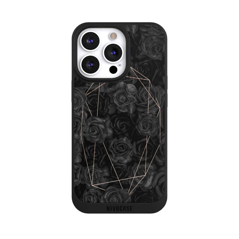 iPhone 13 Pro NIVOpure Schwarze Rosen