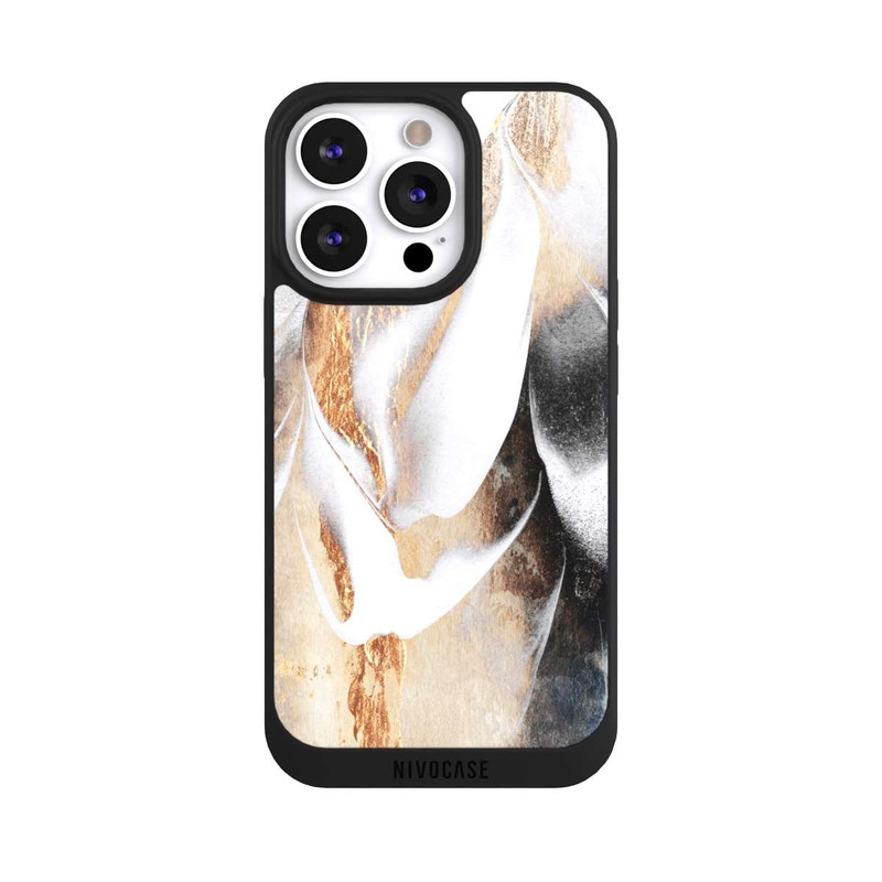 iPhone 13 Pro NIVOpure Beruhige Deine Seele Golddruck