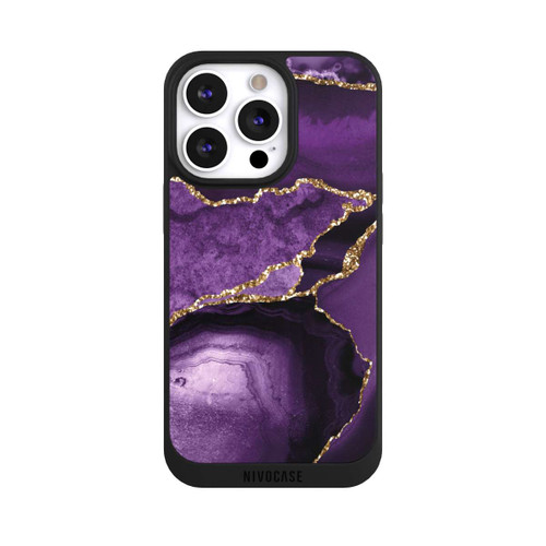 Apple iPhone 13 Pro NIVOpure Marbre Violet Paysage