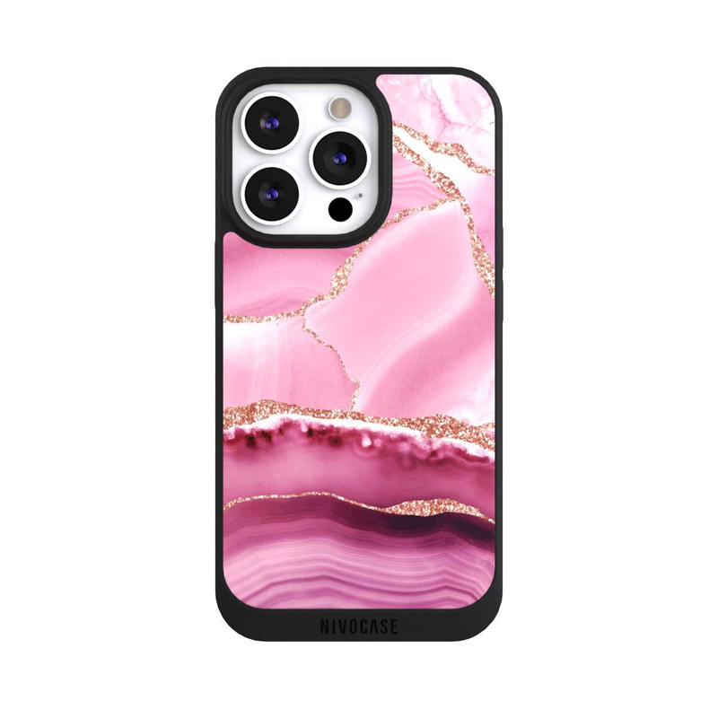 iPhone 13 Pro NIVOpure Marbre Sirène Rose
