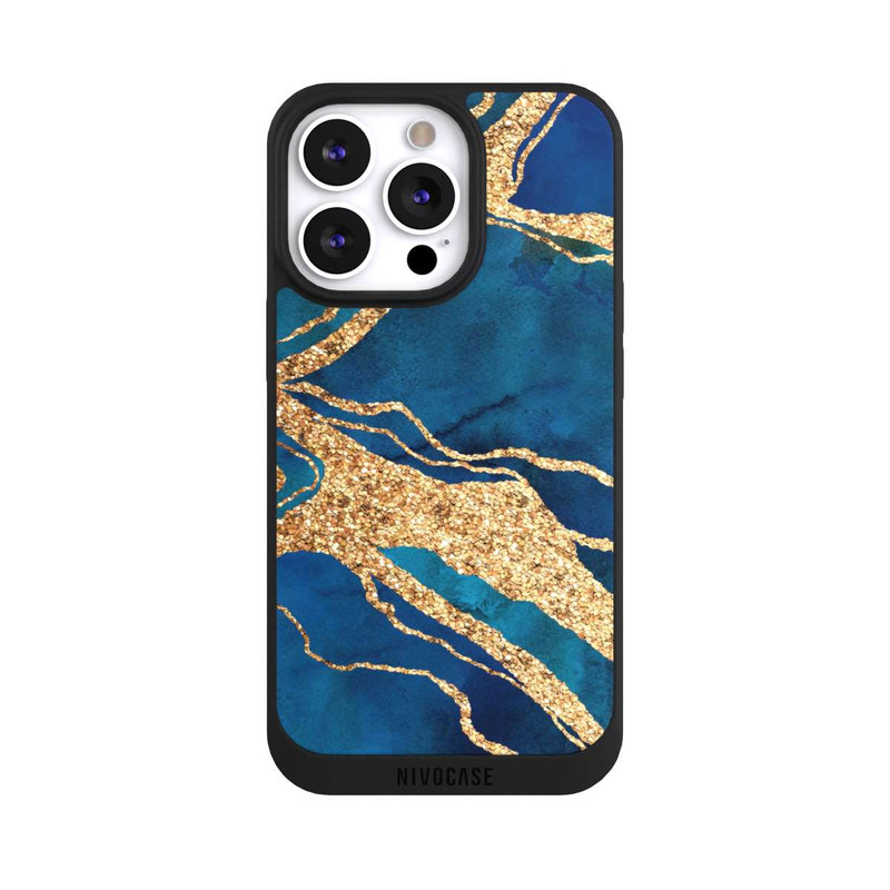 iPhone 13 Pro NIVOpure Edelstein Blaugold