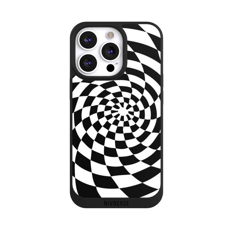 iPhone 13 Pro NIVOpure Illusion en noir et blanc