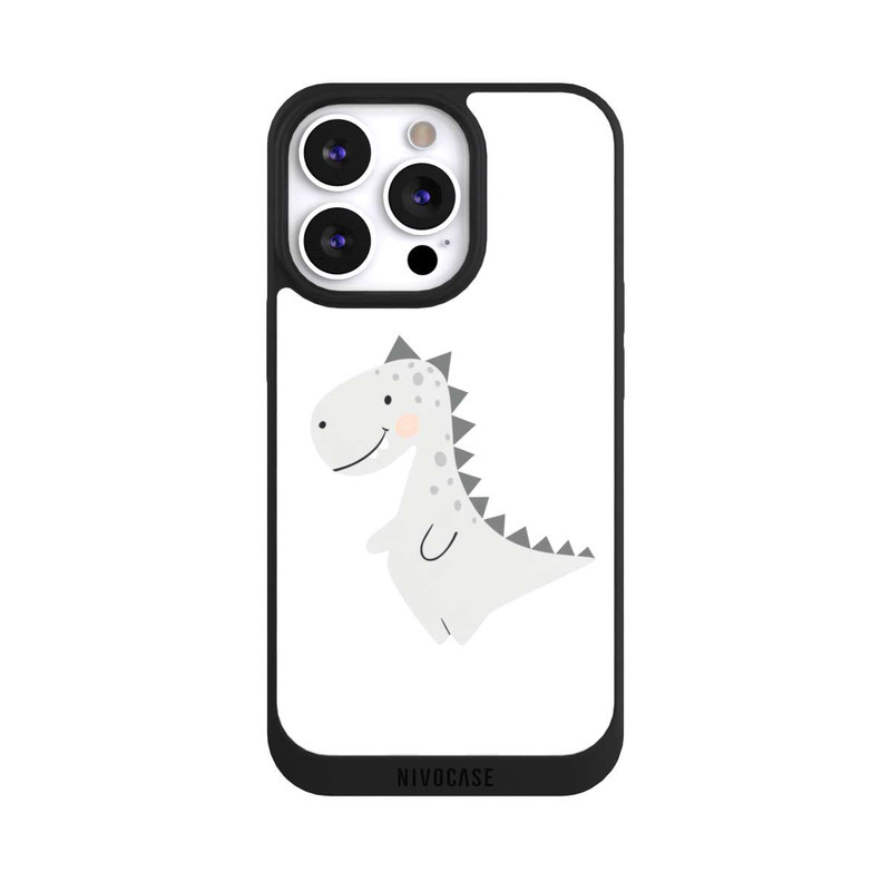 iPhone 13 Pro NIVOpure Grauer Dino