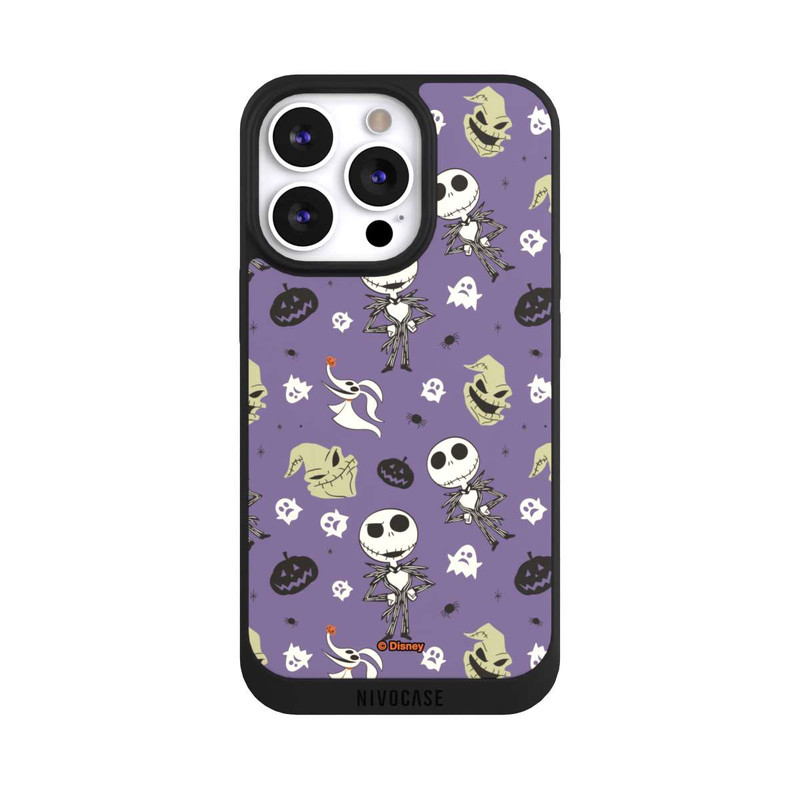 iPhone 13 Pro NIVOpure Jack Purple Pattern Tim Burtons Nightmare before Christmas