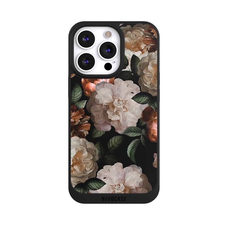 iPhone 13 Pro NIVOpure Tapete mit Kupferrosen