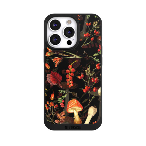 Apple iPhone 13 Pro NIVOpure Pilzmuster Schwarz