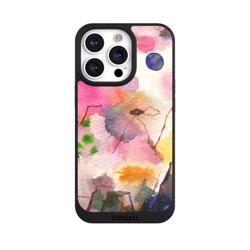iPhone 13 Pro NIVOpure Aquarell bunte Berge