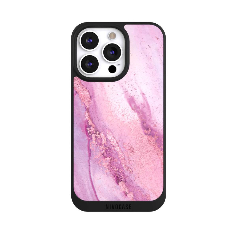 iPhone 13 Pro NIVOpure Encre murale en marbre violet