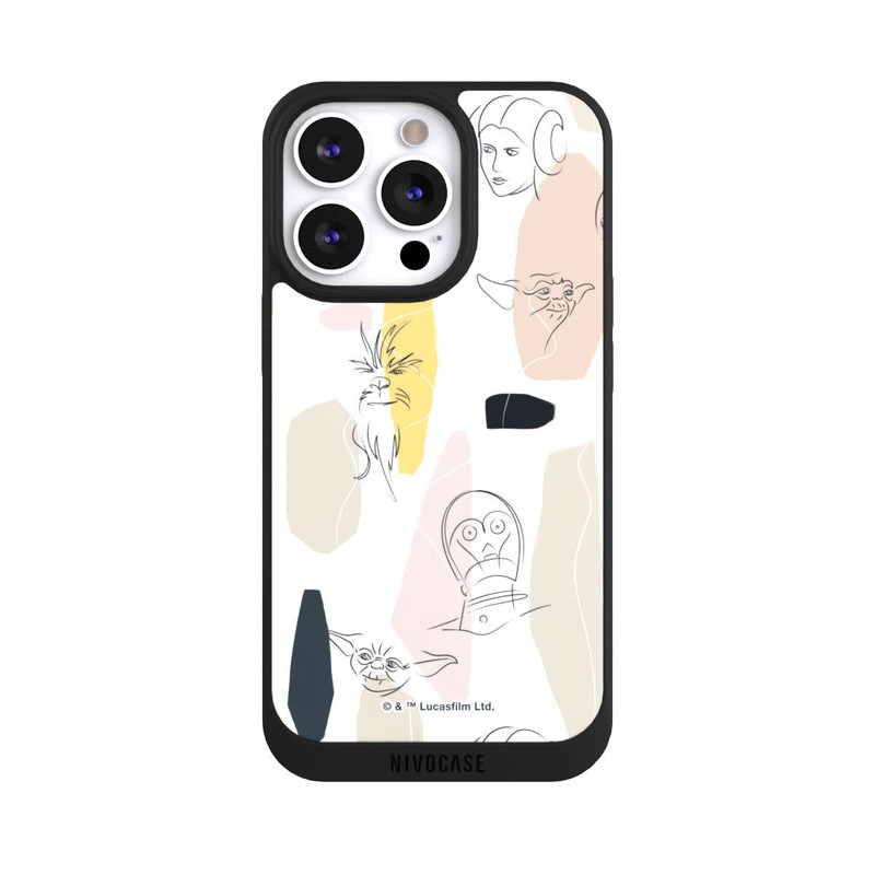 iPhone 13 Pro NIVOpure Dessin de ligne "Bright Side