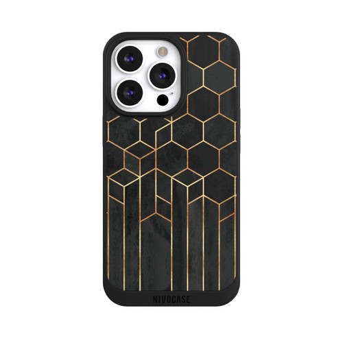 Apple iPhone 13 Pro NIVOpure Schwarze Sechsecke