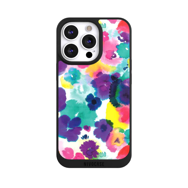 iPhone 13 Pro NIVOpure Fleurs aquarelles abstraites