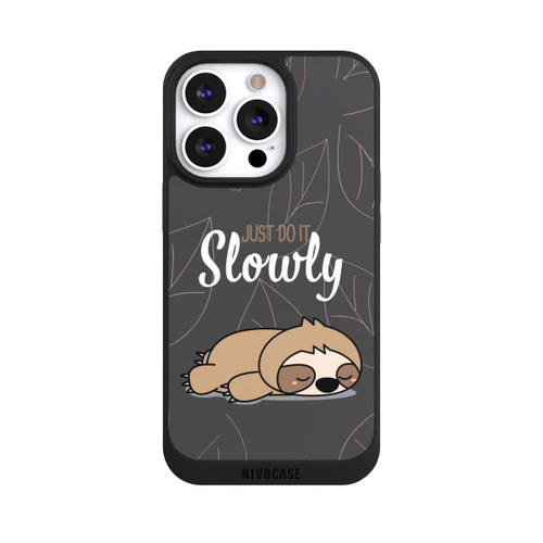 Apple iPhone 13 Pro NIVOpure Just Do It Slowly Sloth Grey