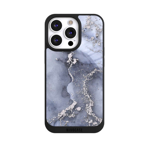 Apple iPhone 13 Pro NIVOpure Encre Bleu Argent