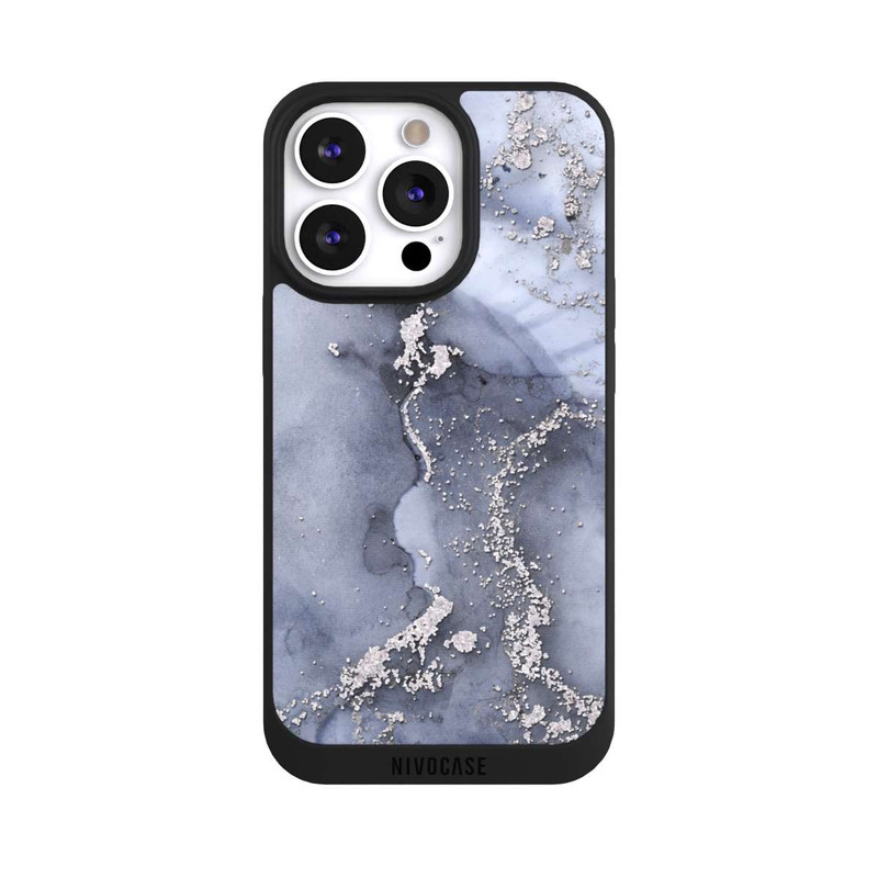 iPhone 13 Pro NIVOpure Ink Blue Silver