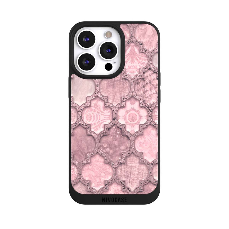 iPhone 13 Pro NIVOpure Tuile Maroc Rose