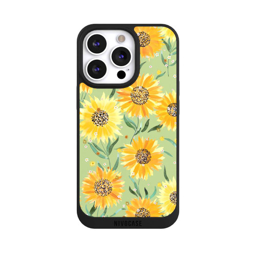 Apple iPhone 13 Pro NIVOpure Sonnenblumen grün