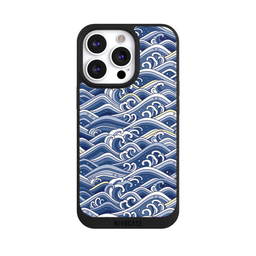 Apple iPhone 13 Pro NIVOpure Vagues bleues kanagawa