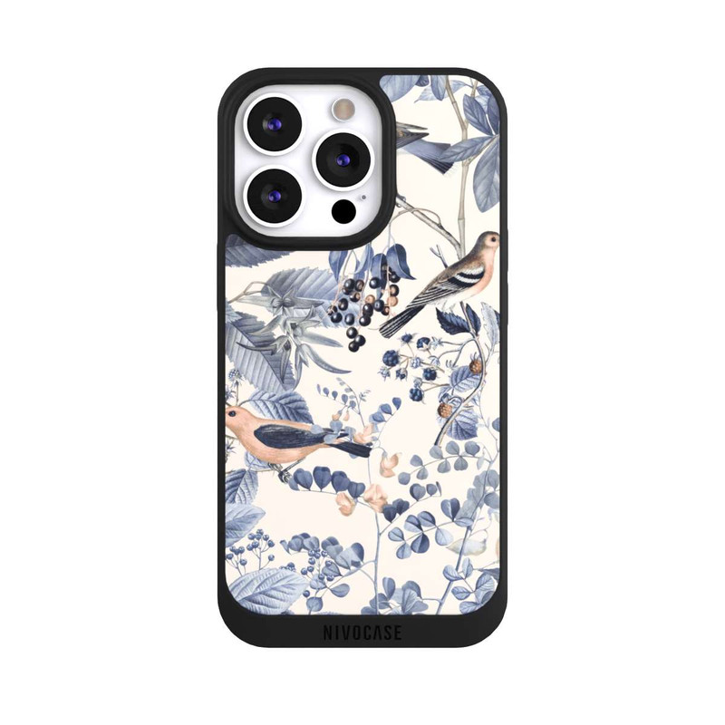 iPhone 13 Pro NIVOpure Oiseaux Et Baies en Beige