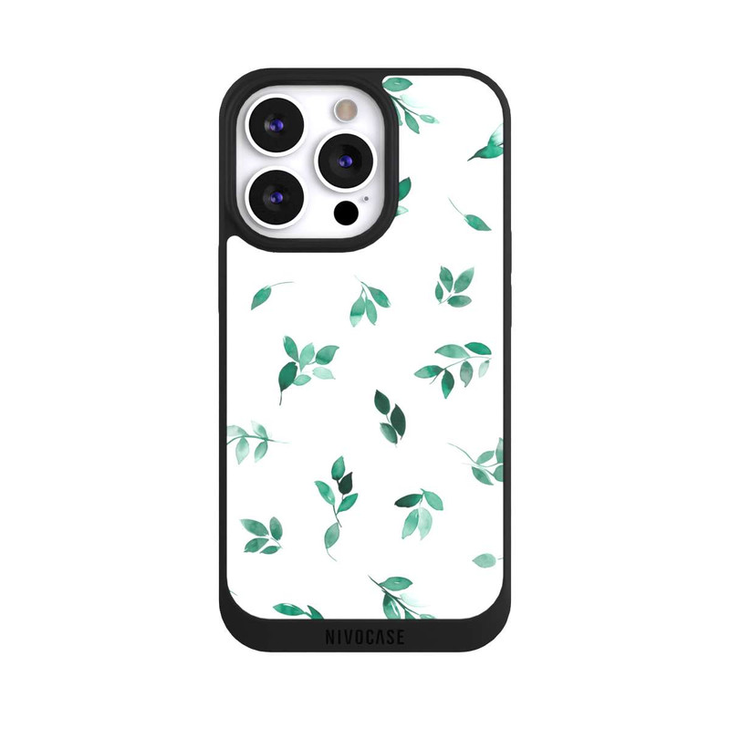 iPhone 13 Pro NIVOpure Feuilles d'automne Eucalyptus vert
