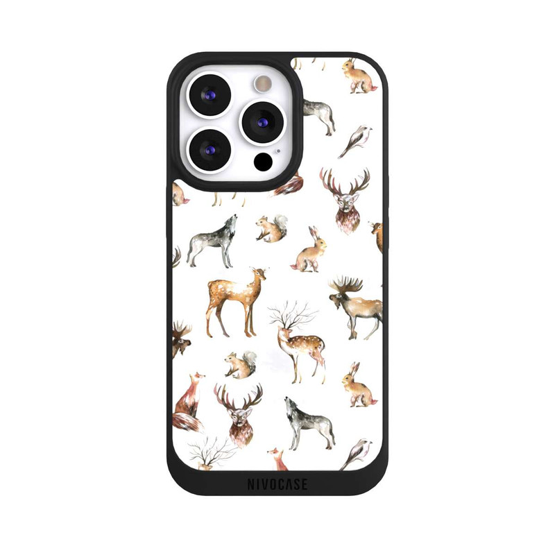 iPhone 13 Pro NIVOpure Animaux d'hiver des bois