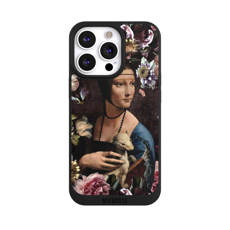 iPhone 13 Pro NIVOpure Dame mit dem Hermelin Rosen