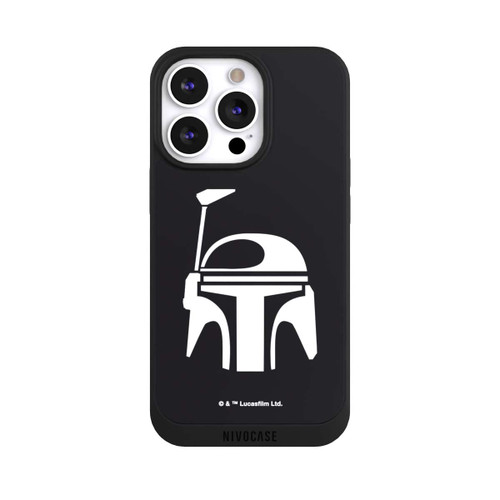 Apple iPhone 13 Pro NIVOpure Casque Boba Fett Noir