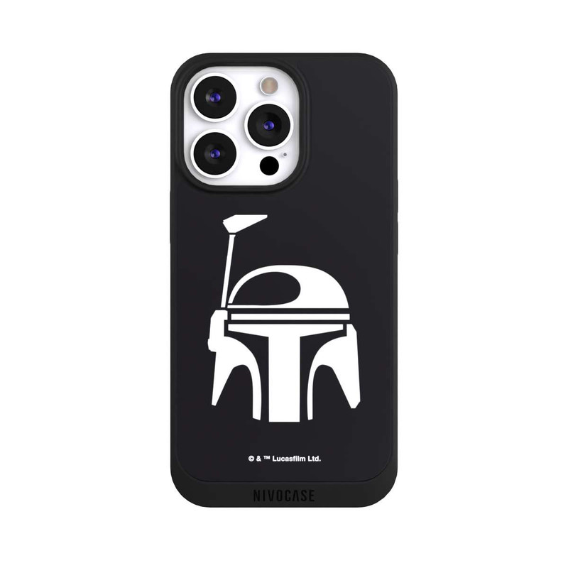 iPhone 13 Pro NIVOpure Boba Fett Helm Schwarz