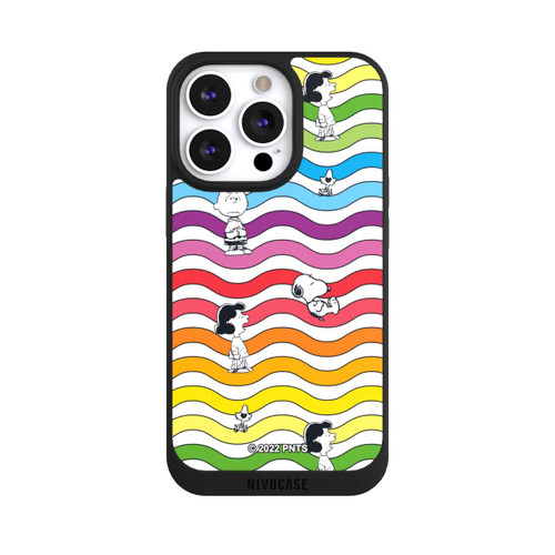 Apple iPhone 13 Pro NIVOpure Snoopy Pattern Arc-en-ciel