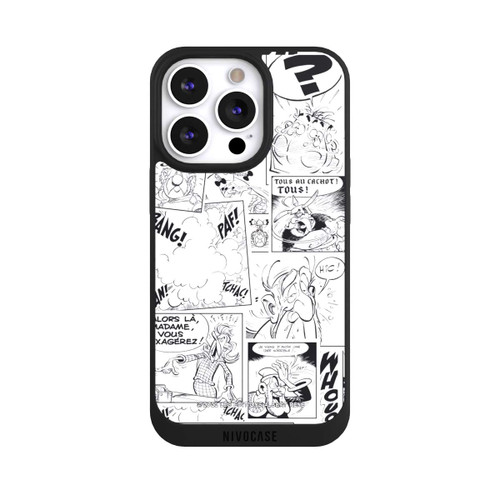 Apple iPhone 13 Pro NIVOpure BD Astérix Blanc &amp; Noir