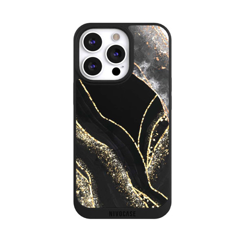 Apple iPhone 13 Pro NIVOpure Dark Marble Gold