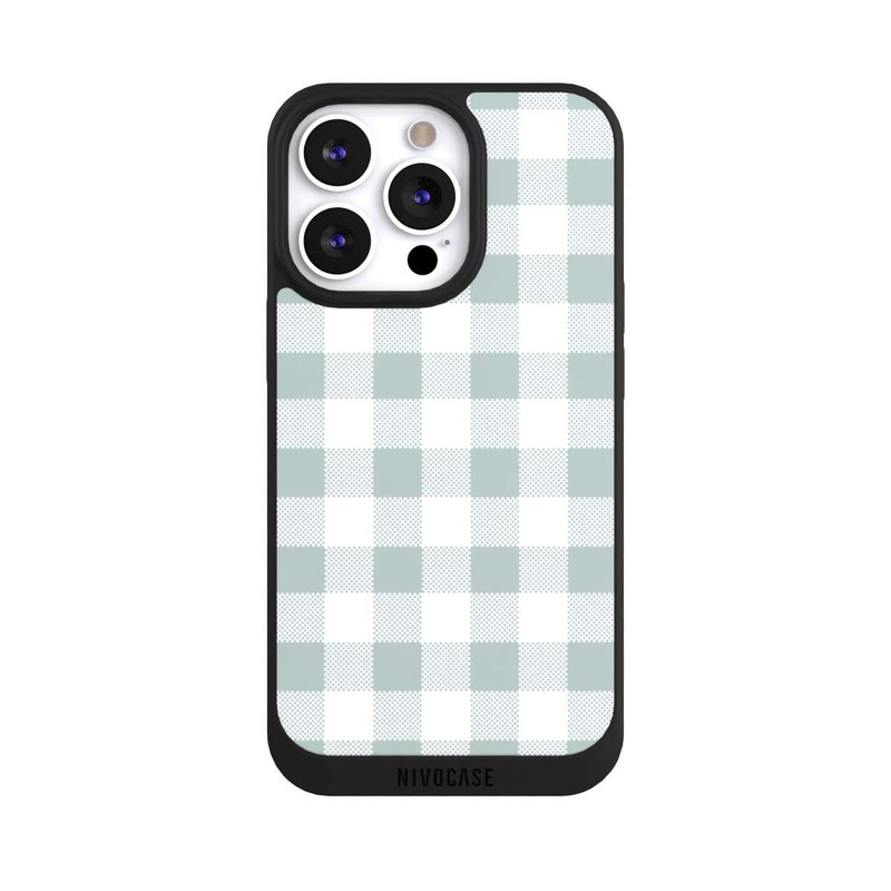 iPhone 13 Pro NIVOpure Muster Petrol
