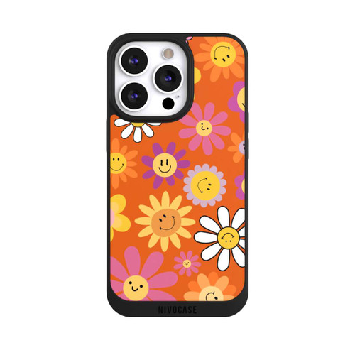 Apple iPhone 13 Pro NIVOpure Smiles Orange Flowers