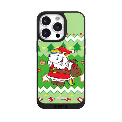 Apple iPhone 13 Pro NIVOpure Ugly Christmas Pummeleinhorn Green