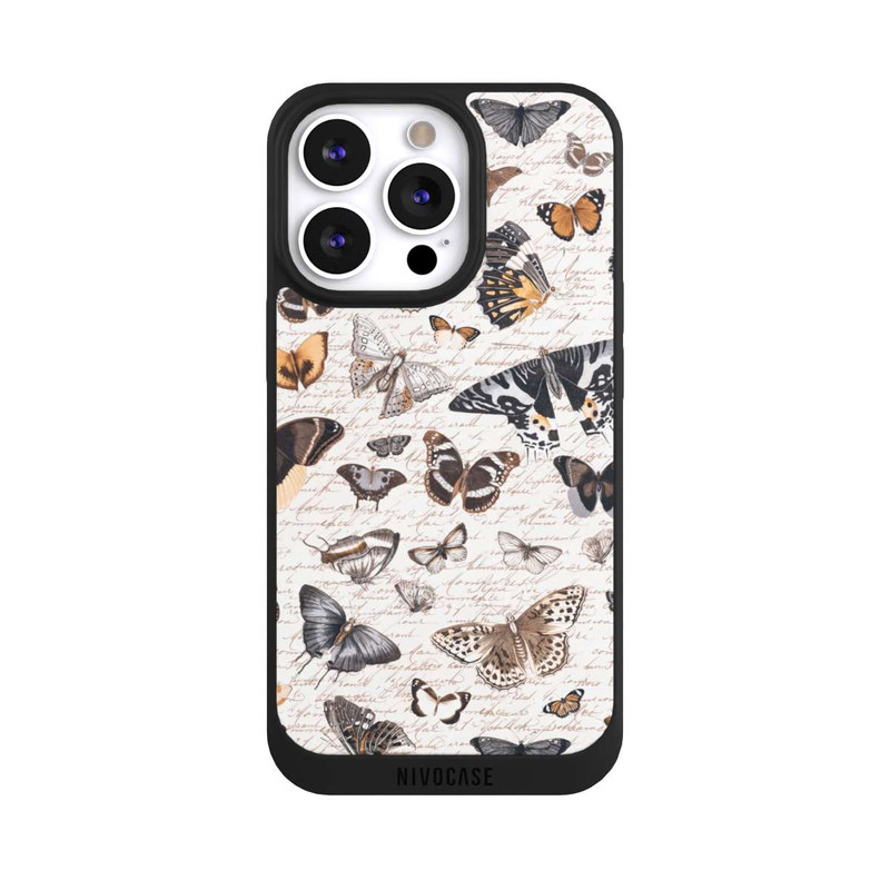 iPhone 13 Pro NIVOpure Motif papillon bohème
