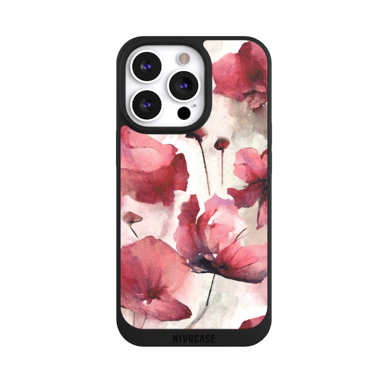 iPhone 13 Pro NIVOpure Wilde Mohnblumen