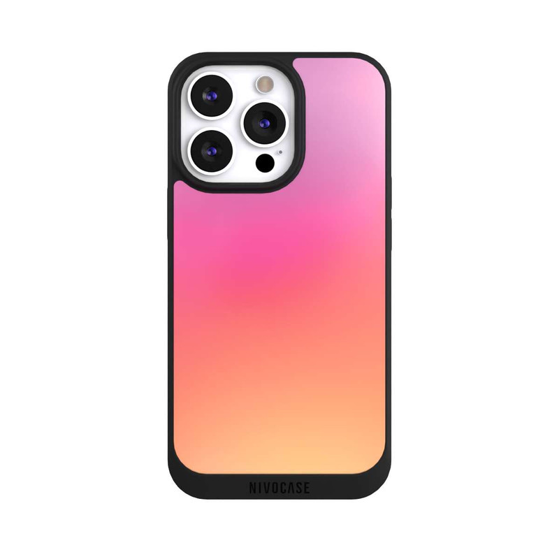 iPhone 13 Pro NIVOpure Pastell Rosa Glitch