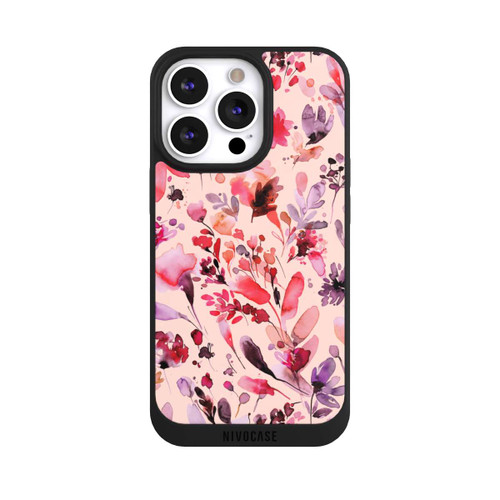 Apple iPhone 13 Pro NIVOpure Artsy Flowers Viva Magenta